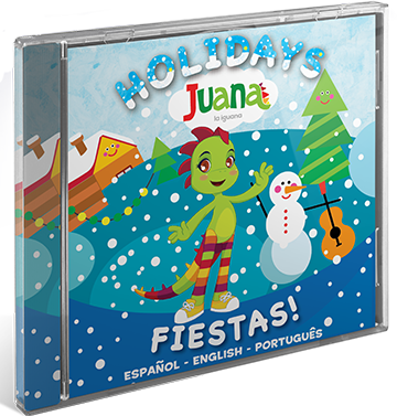 CD Holidays / Fiestas - Juana la Iguana