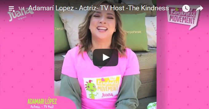 Kindness movement - video con Adamari López